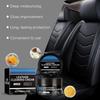 Gentle Leather Cleaner Paste Auto Interior Leather Cleaner with Natural Ingredients 100g Capacity for Delicate Surfaces