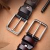 PU Embossed Leather Belt Embossed Waistband Retro Women's Faux Leather Belt