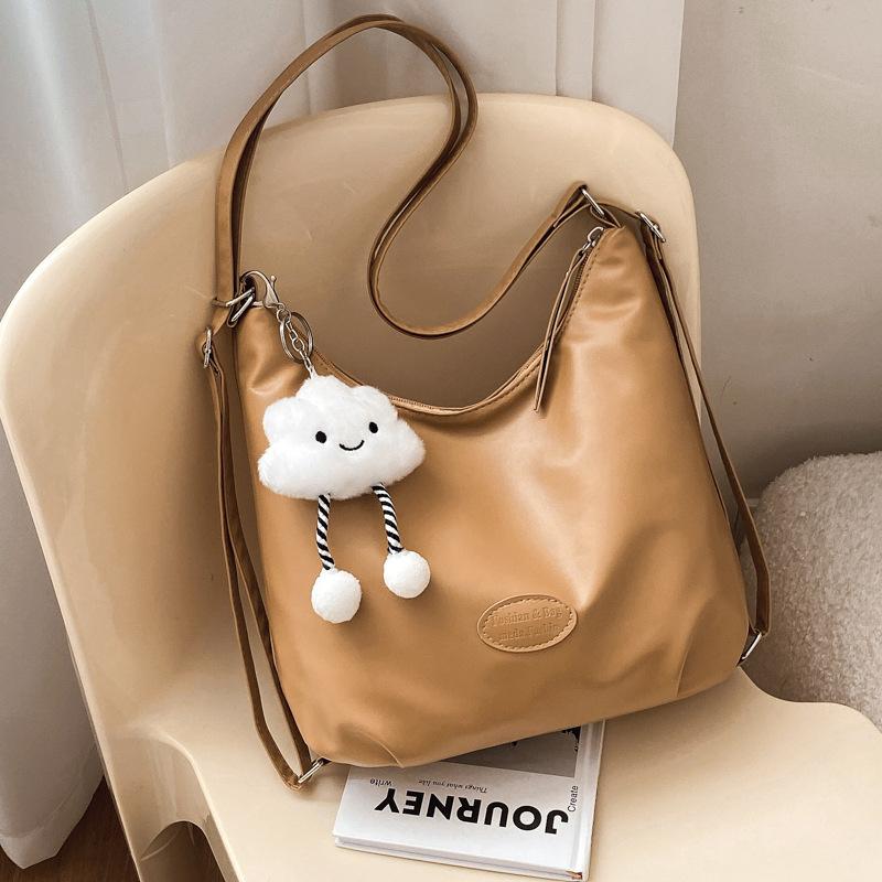Fashion Soft Face Holder Extra Large Bag Women's 2025 New Large-capacity Niche Messenger Bag, Foreign-style Commuter Shoulder Bag