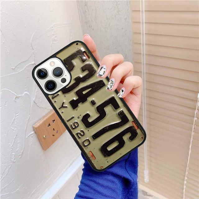 USA LICENSE NUMBER PLATES phone Case Cover For iPhone 17 Air 16 15 14 Plus apple 16 11 12 13 Pro Max coque