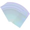 50Pieces Holographic Mailing Envelopes Rainbow Flat Foil Bags With Self Adhesive Seal For Courier And Gift Packaging