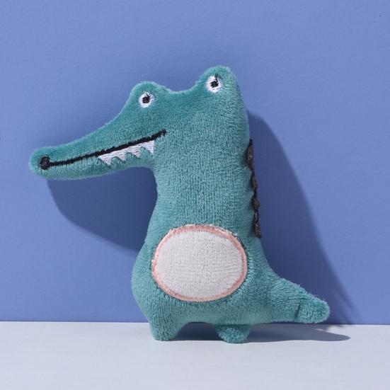 Pet Toy Cartoon Rabbit Duck Dinosaur Shape Portable Cat Toy with Natural Catnip Bite-resistant Soft Velvet Fabric Interactive Play Toy