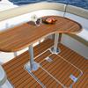 EVA Non-Slip RV Floor Mat, Waterproof Boat Deck Padding, 6mm Thick Teak Style Marine Gym Mat, All-Purpose Surface Protection