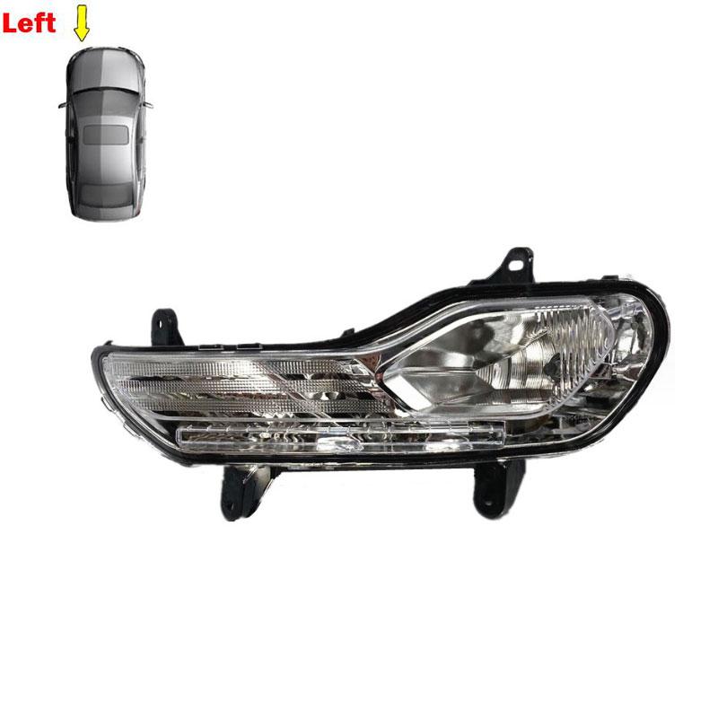 

Car Accessories Headlights Halogen Bulb Fog Lamp For Ford Escape Kuga 2013 2014 2015 2016 Car Front Bumper Daytime Running Light