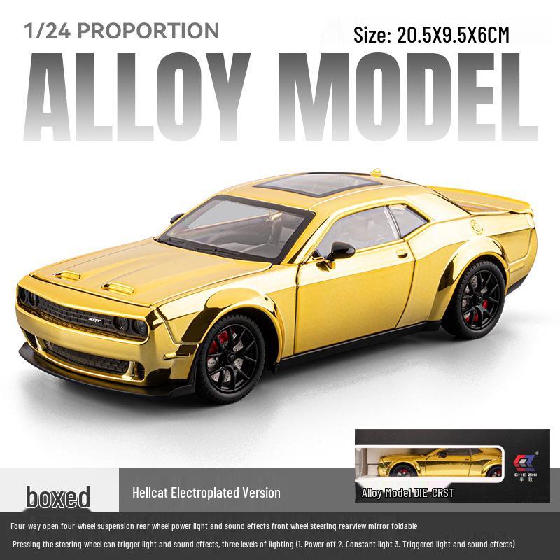 1/24 Rolls-Royce Phantom Alloy Car Model with Sound, Light, and Starry Sky Roof for Kids' Collection and Decoration.