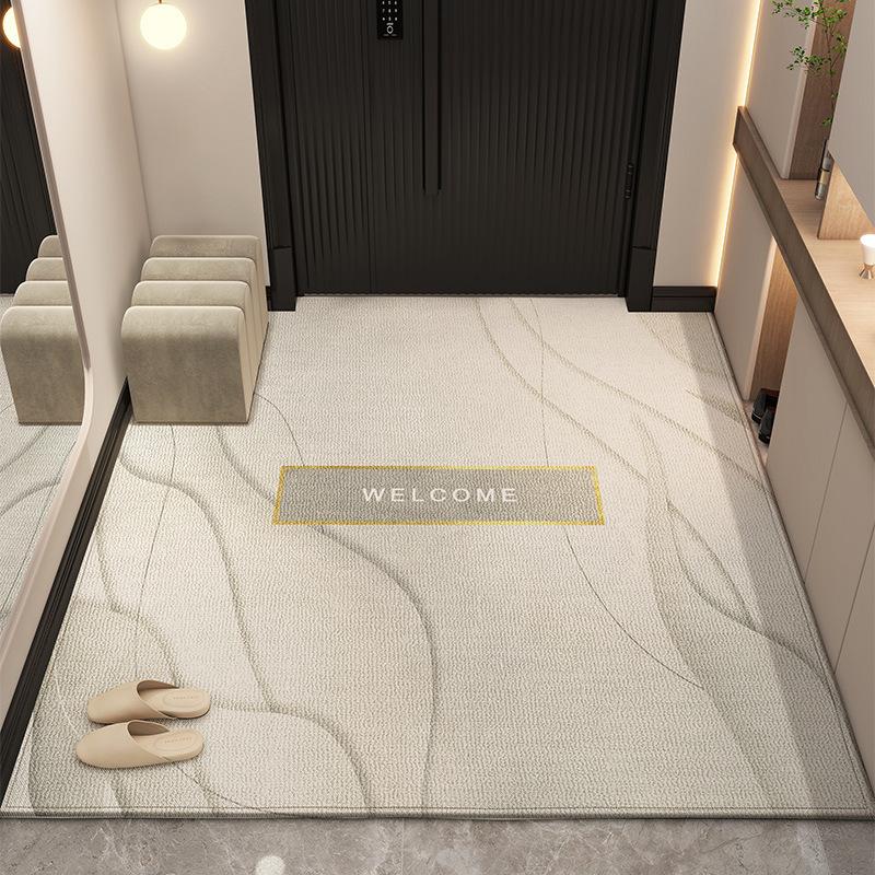 Home Door Floor Mat Household Can Be Cut High Entry Door Entrance Porch Floor Mat Non-Slip, Dirt-Resistant And Easy To Take Care Of Carpet Door Mat