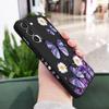 Purple Butterflies Phone Case For Samsung Galaxy A37 A57 Liquid Silicone Cover