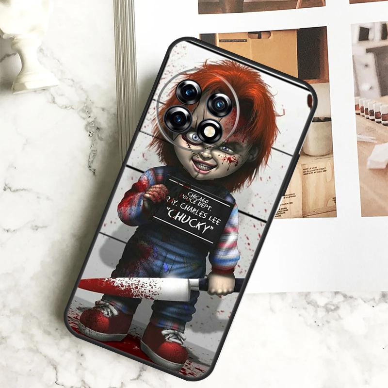 Chucky Doll Horror Movie Case For OnePlus 11 12 12R 9 10 Pro 10R 9R 8T 10T Nord CE 2 3 Lite 2T N10 N20 N30 CE4 Cover