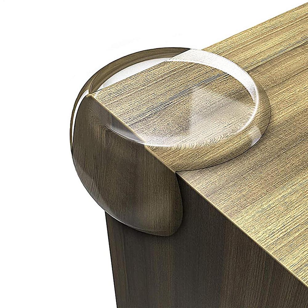 Transparent Corner Guards Baby Safety Silicone Table Corner Protector Furniture Edge Protect Cover Shock Absorbing Corner Bumper