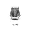 Motorcycle Conical Air Filters Universal Clamp-on Air Filter Tapered Cone Intake Modification Air Filter for Car Moto Off-road