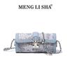 New shoulder bag women's large capacity fashion personalized chain crossbody women's bag women's bag embroidery