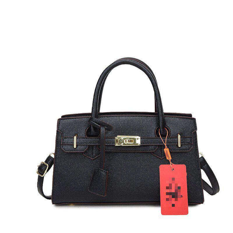 2025 Korean Style Large Capacity Textured Platinum Handbag - Versatile Women's Shoulder Crossbody Bag
