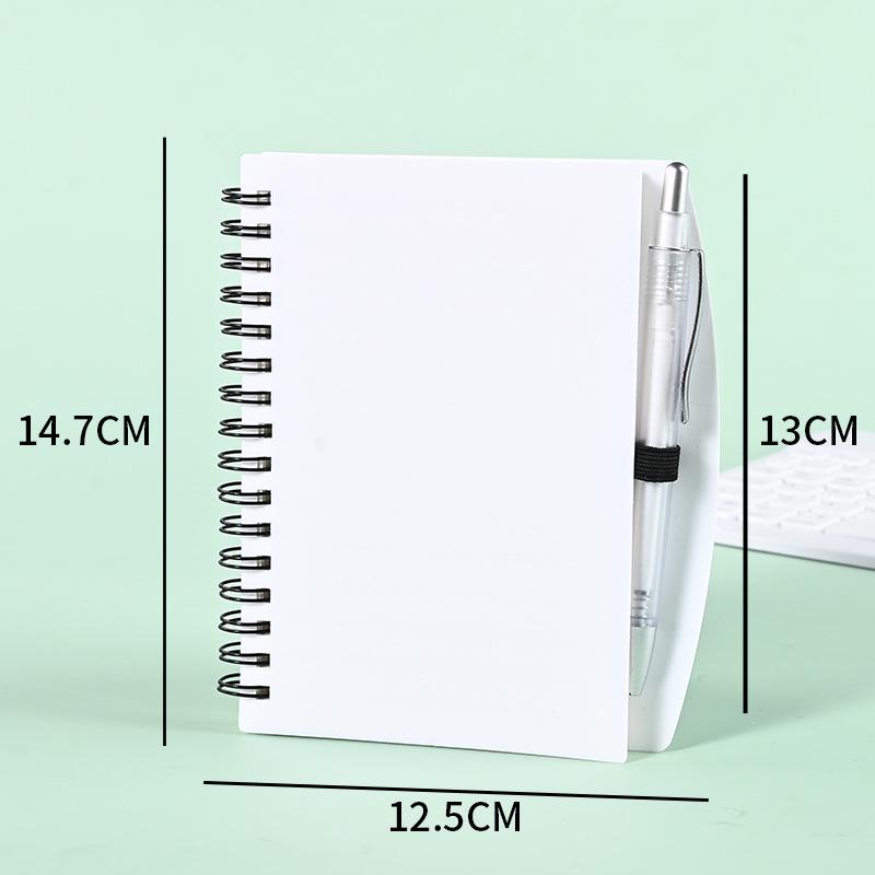 Stylish Spiral Notebook with Pen Holder for School, Training, Corporate Promotions & Custom Work Logs