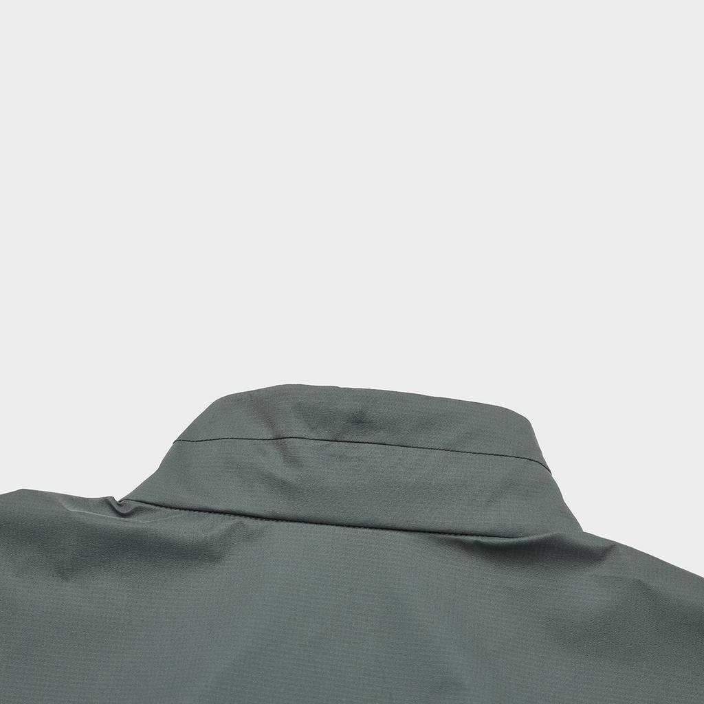 FILA Blue Series Casual Simple Versatile Stand Collar Long Sleeve Jacket Men Jacket Seasonal-Gray F11M522705F-DY