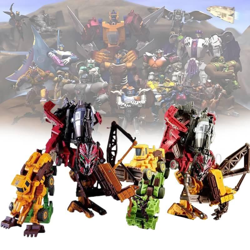 Legendary M-class Transforming Toy Original Colorful Mighty M God 7 In 1 Set Pvc Material