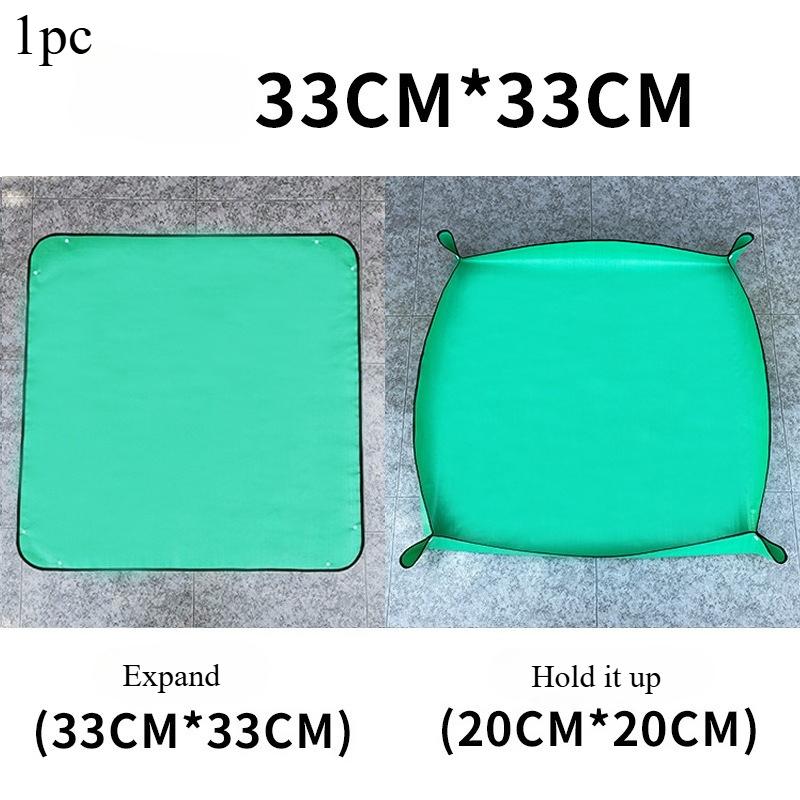 

1 шт. Коврик для посадки 33 см - 100 см Коврик для пересадки садовых растений Складные водонепроницаемые коврики Аксессуары для растений