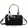 Trendy Versatile Tote Women's Niche Design Boston Bag Portable Shoulder Messenger Bag