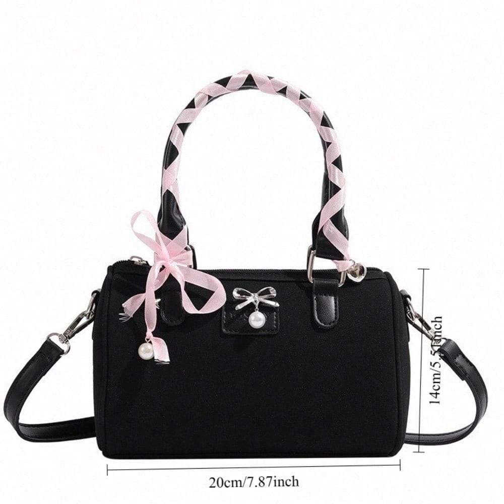 Trendy Versatile Tote Women's Niche Design Boston Bag Portable Shoulder Messenger Bag