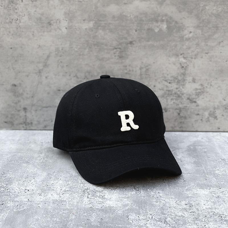 Soft Top Cap Women S Trend Letter Internet Celebrity Hat Spring And Summer Visor Casual Baseball Cap adjustable 55-58cm