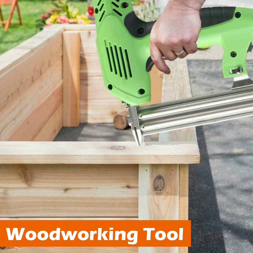 Staplers Electric Staple Gun Straight Nail Nailer Framing Heavy Duty Woodworking Stapler