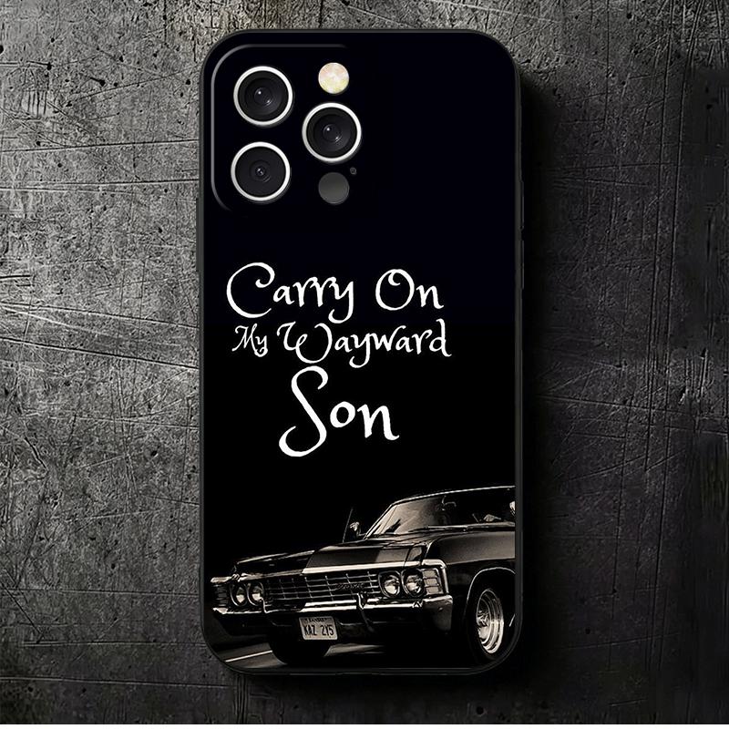 

Сверхъестественное SPN Бабайт Мягкий чехол для телефона для iPhone 16 16E 17 Air 15 Pro Max 14 Plus 13 Mini 11 12 7 Черная задняя крышка iPhone 17 Air