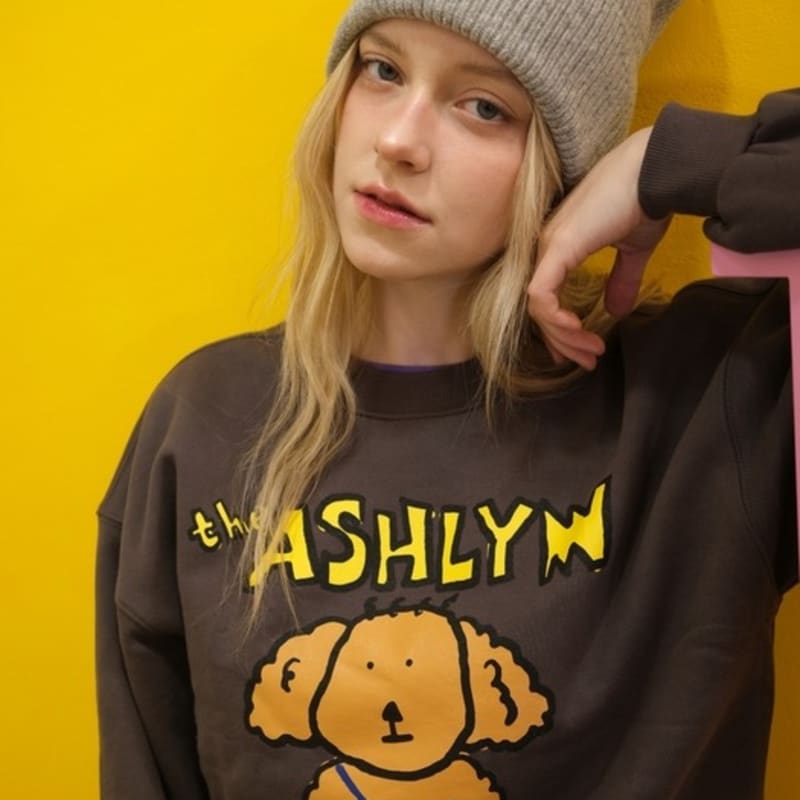 

THE ASHLYNN [UNISEX] LOGO BIG BEANIE_GREY FREE