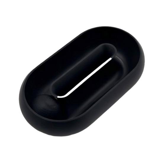 

Cat Track Ball Toy Interactive Cat Toy Oval Track Cat Rolling Ball Enrichment Toy for Indoor Kittens Cats Entertainment Mental Stimulation S чорний