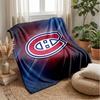 Coperta in Pile Flanella Montreal Canadiens Coperta Calda e Accogliente per Divano Letto Viaggio Uso Stagionale