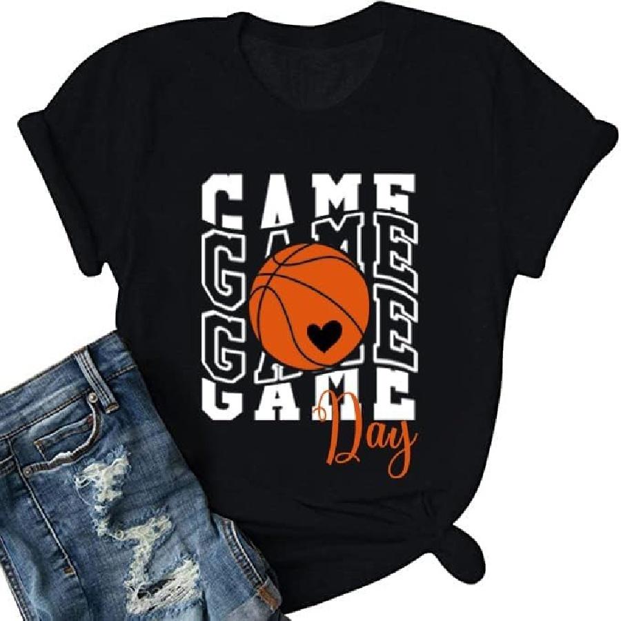 Футболки для мам баскетболисток для женщин в моей эре мамы баскетболистки, футболка, графическая футболка для мамы спортсменки на день игры S