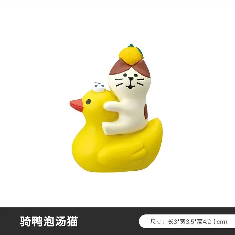 Zakka Japan Teehaus Katze Japan Dekoration Figuren Harz Handwerk Sammlerstück Heimdekoration Schreibtischzubehör Szenendekoration Geschenke