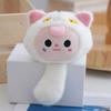 Whimsical Keychain Plush Toy Adorable Cartoon Doll Soft Pp Cotton Design Filled