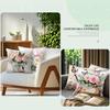 Vintage Butterfly And Flower Pillowcase Bedroom Sofa Cushion Cover 100% Polyester Living Room Cushion Pillowcase Home Decor
