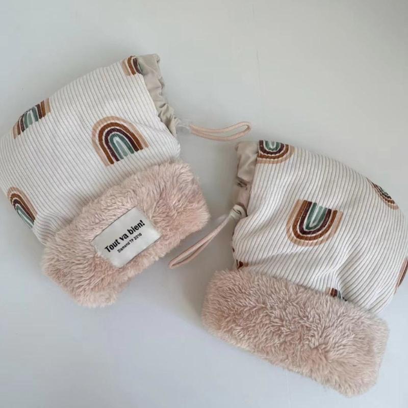 Scooter Handlebar Muffs Comfortable & Versatile Kids Winter Gloves Multi-Purpose Gloves for Kids No More Lost Gloves