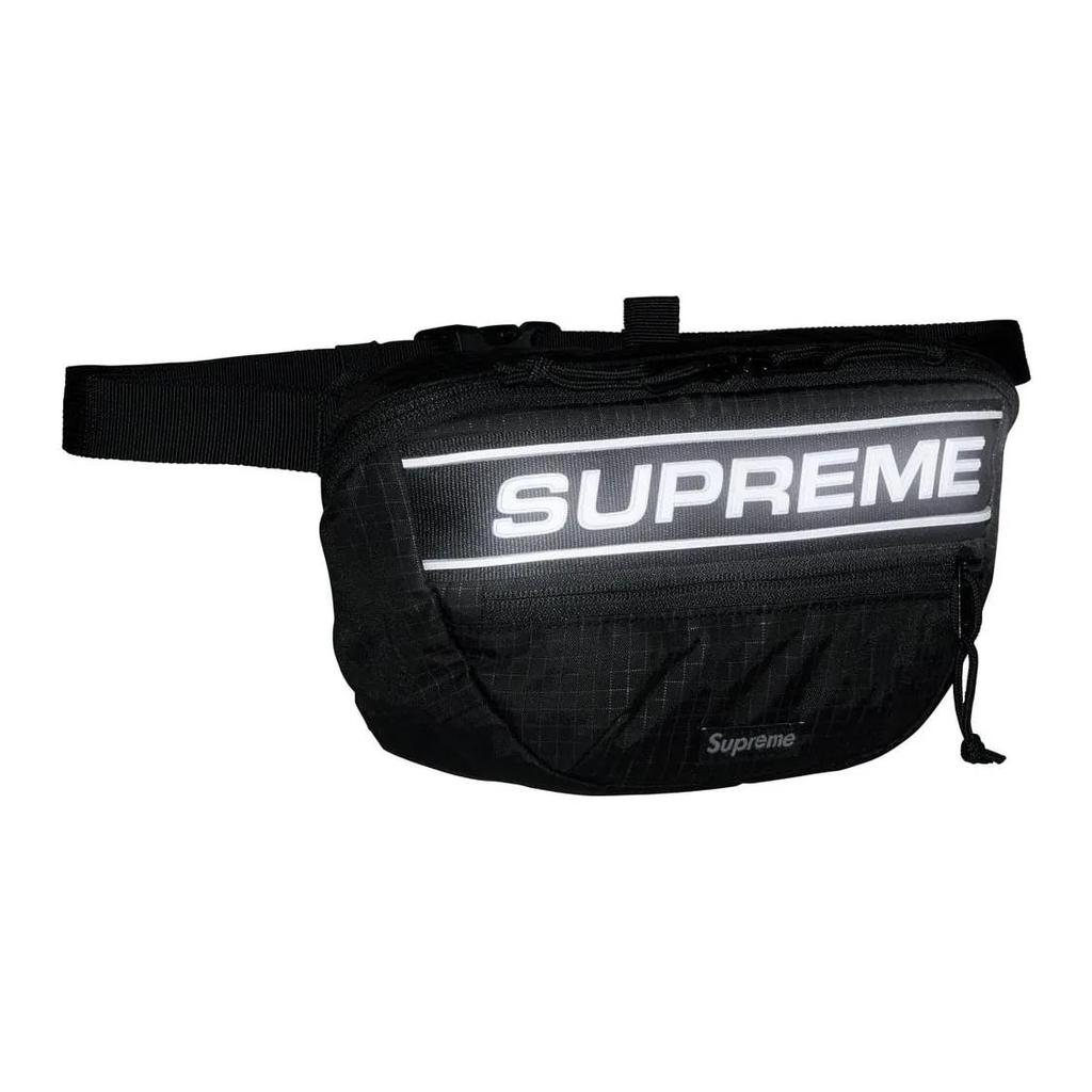 Supreme Waterproof Nylon Crossbody Bag , Fanny Pack Unisex Black (Unisex) Fanny Packs SUP FW23 0814