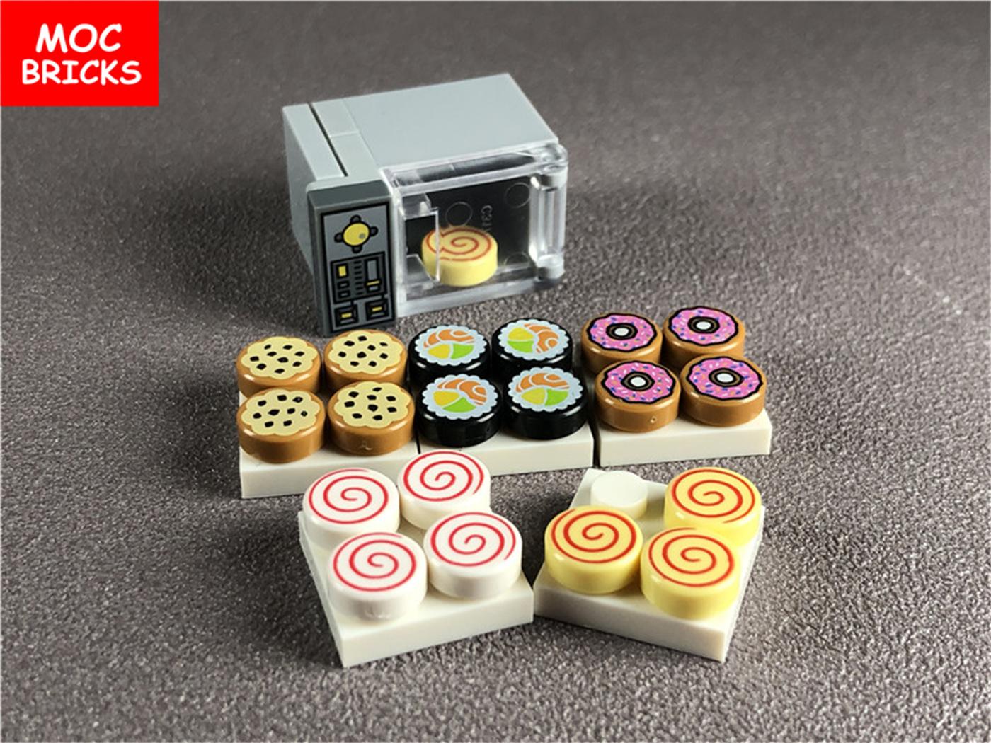 

Нетоксичний набір Moc Bricks Кавова шафа Мікроскоп Туалет Кондиціонер Стіл Освітні Будівельні блоки Іграшки Подарунки для дітей