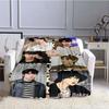 Serie Bellezza Vera Hwang in Youp Cha EunWoo Coperta di Flanella Arte Stellare Coperta Calda per Letto Camera da Letto Divano Coperta da Picnic Regalo