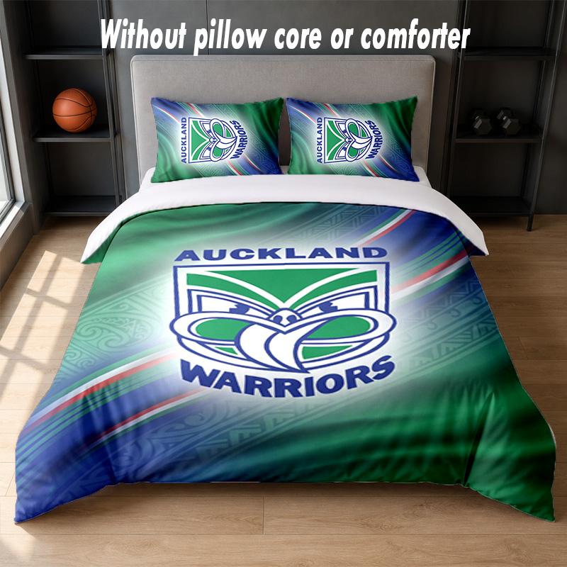 Wigan Warriors Design Bed Bedding Set 1 Duvet Cover + 2 Pillowcases Soft Breathable Household Bed Linens