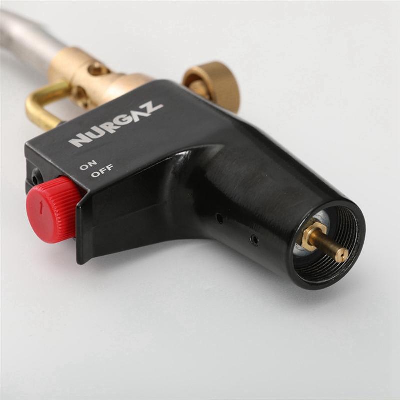 2025 Trend NURGAZ High Intensity Flame Welding Tools, Propane Gas Welding Kit For Light Welding, Soldering, Brazing, Heating