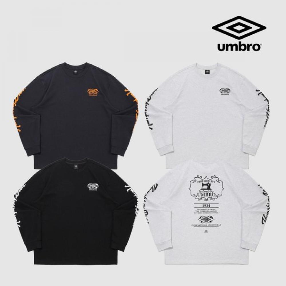 

Umbro Hbl BriT Casual Graphic Long Sleeve T shirT Ur121crl26 blacks/90