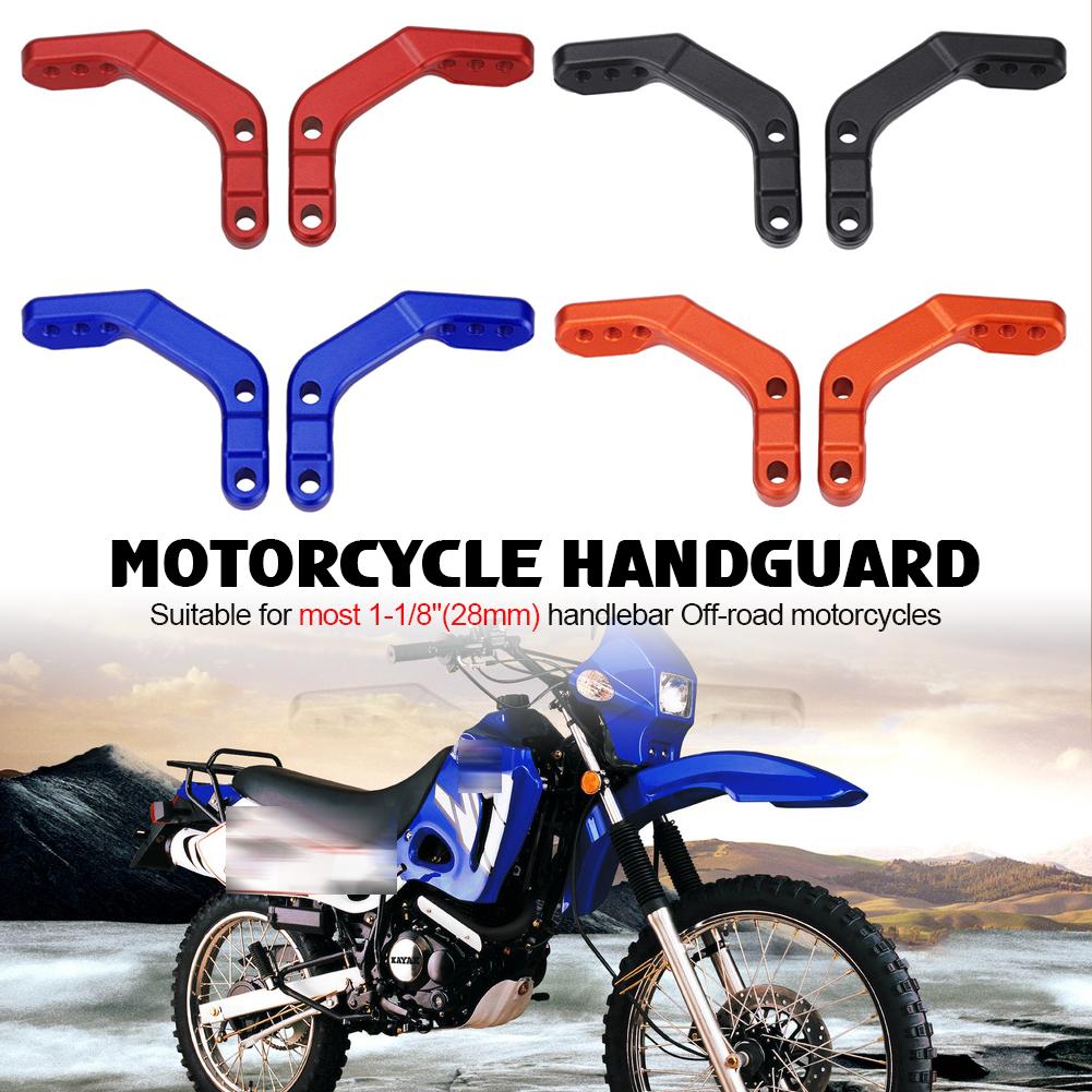 2Pcs Motorcycle 28mm Handlebar Guard Mount Handguard Support Bracket Clamp Universal For HONDA KTM EXC YAMAHA KAWASAKI RMZ