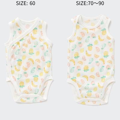 BN Joy Of Print Cotton Mesh Inner Bodysuit Sleeveless Fruit