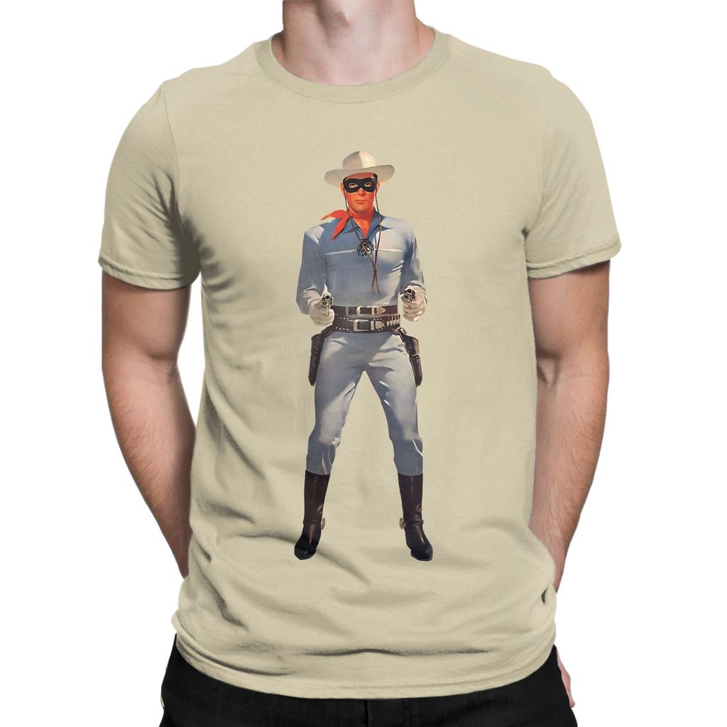 Lone Ranger Masked Cowboy Vintage Sign Funny 100 Cotton Tshirt The Lone Ranger Tees Tops For Unisex