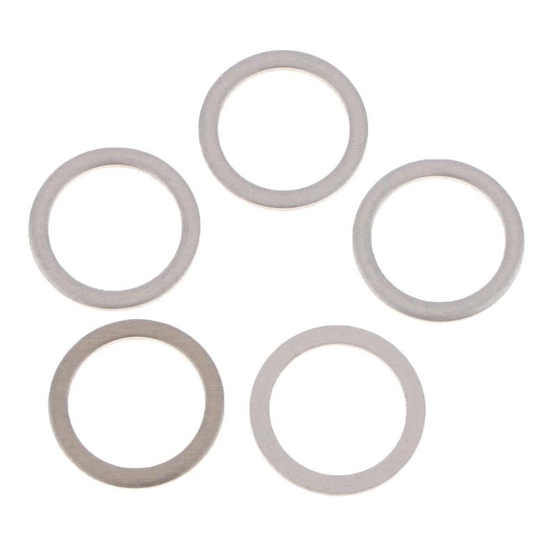 M18 Oil Drain Plug Washer Gasket Kit Metal Crush Seal for Engine Oil Pan Draining and Car Repair