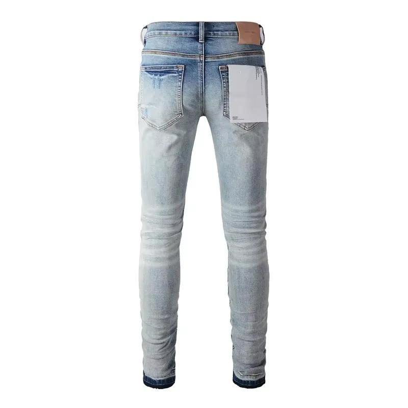 STREETRICH Men Jeans American High Street Pleated Basic Model New Fashion Trend High Quality Jeans