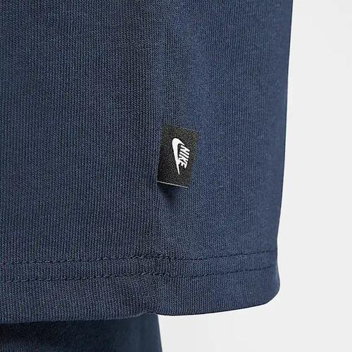 Nike Men's Casual Loose Fit Comfortable Short Sleeve T-Shirt In Obsidian