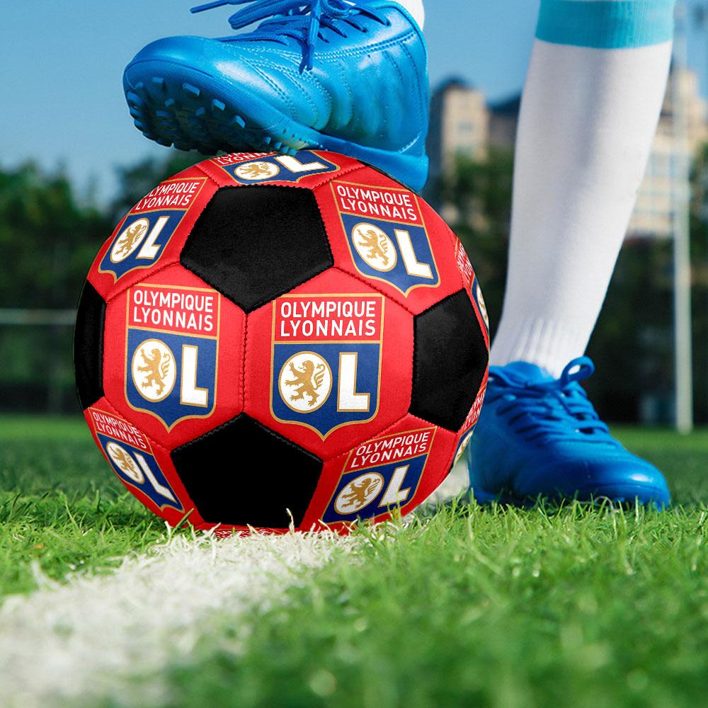 1 Stück OL Größe 5 Fußball PrahaHallenfußball Ball Bunt Alle Altersgruppen Maschinengenäht PVC Wettkampfbereit Langlebig Hoher Rückprall