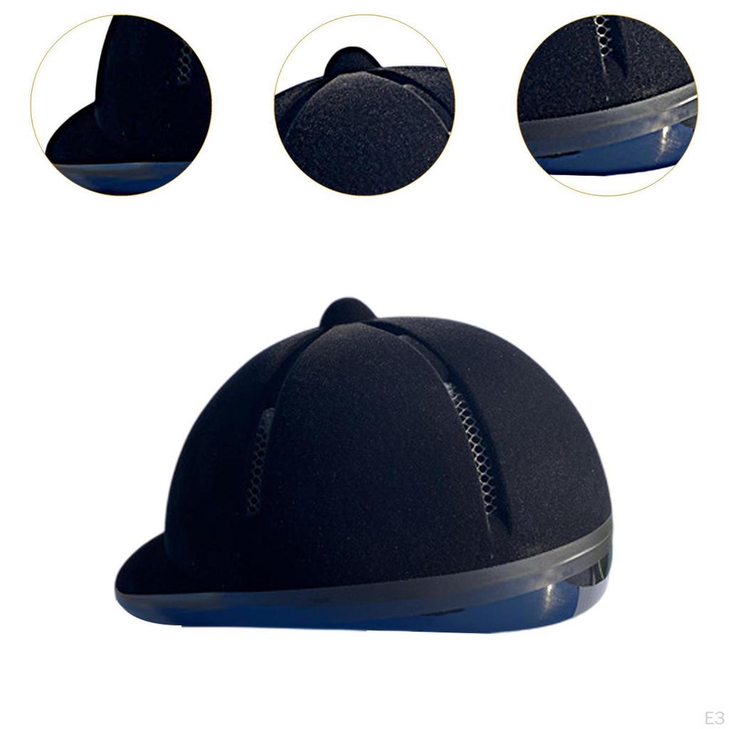 Children's Equestrian Helmet for Riding with Removable Liner And Versatile Design