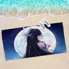 Genshin Impact Columbina Big Microfiber Beach Towels Quick Dry Towel Sand Beach Towels Pool Towel for Travel Swim Pool Yoga