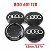 For Audi  A84Pcs 60mm 61mm 68mm 69mm 77mm Car For Audi A5 A4 A6 A6L A8 Q7 A4L A3 Q5L A1 A3 C5 A6 Q7 Emblem Wheels Hub Cap Set Rim Dust Cover
