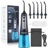Munddusche Dental Wasser Flosser Zahnaufhellung Wasserdicht Tragbare Dental Wasser Jet Floss 300ML Zahnreiniger